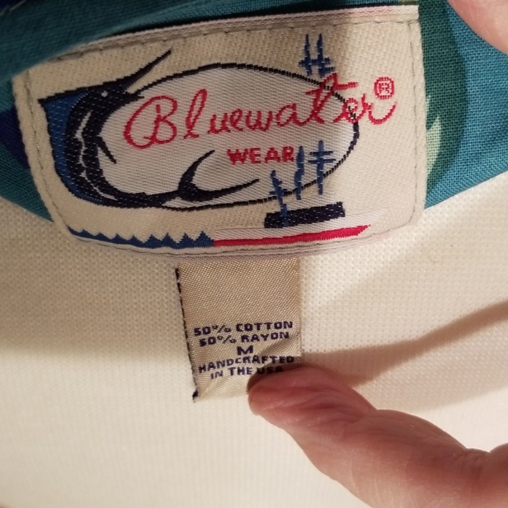 💜VINTAGE💜 BLUEWATER WEAR Midi Summer Dress - Picture 5 of 8
